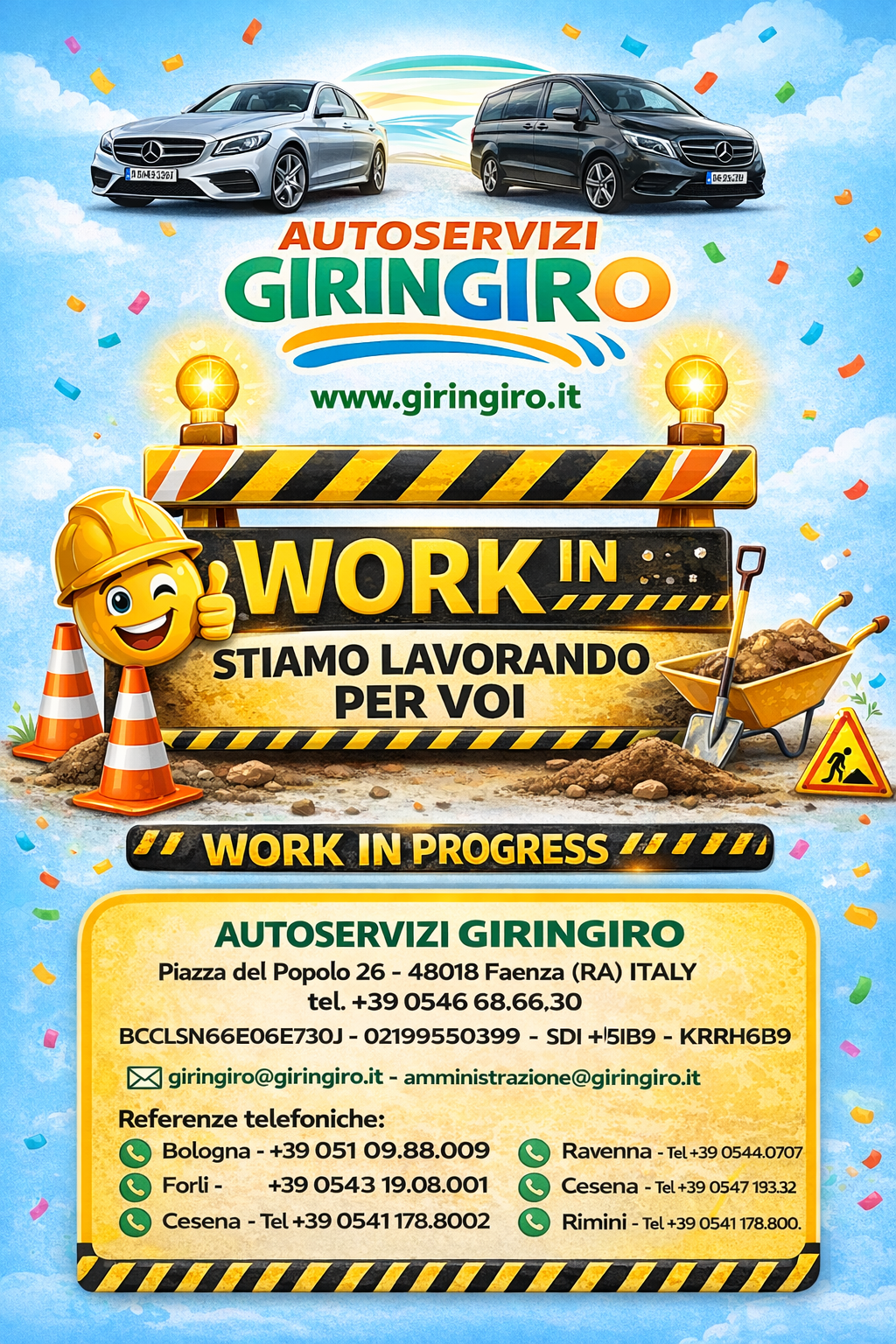 Autoservizi Giringiro - Stiamo lavorando per voi